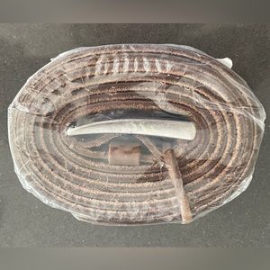 NEW IN BAG MEN’s Belt. Brown Leather 50”.